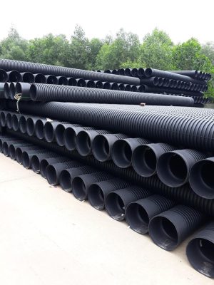 ống nhựa gân xoắn HDPE 2 lớp - Công Ty TNHH Thương Mại Và Thiết Kế Xây Dựng Minh Sơn